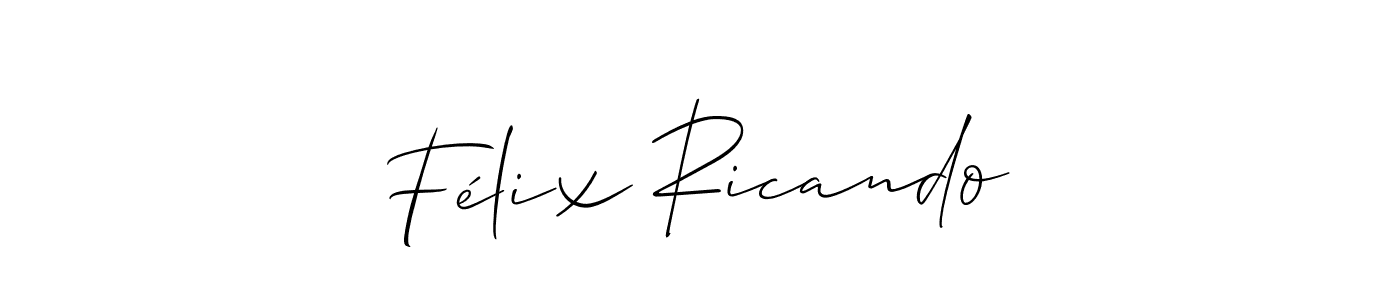 Here are the top 10 professional signature styles for the name Félix Ricando. These are the best autograph styles you can use for your name. Félix Ricando signature style 2 images and pictures png