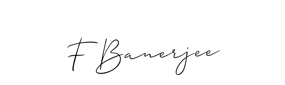 Here are the top 10 professional signature styles for the name F Banerjee. These are the best autograph styles you can use for your name. F Banerjee signature style 2 images and pictures png