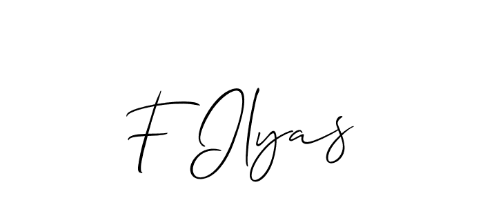 75+ F Ilyas Name Signature Style Ideas | Professional Digital Signature