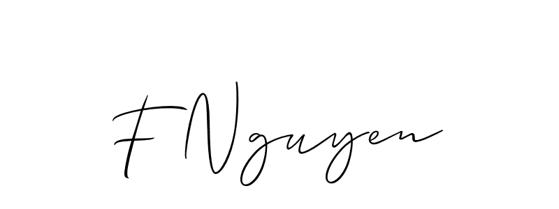 See photos of F Nguyen official signature by Spectra . Check more albums & portfolios. Read reviews & check more about Allison_Script font. F Nguyen signature style 2 images and pictures png