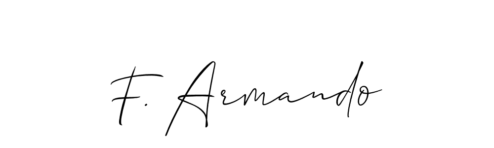 You can use this online signature creator to create a handwritten signature for the name F. Armando. This is the best online autograph maker. F. Armando signature style 2 images and pictures png