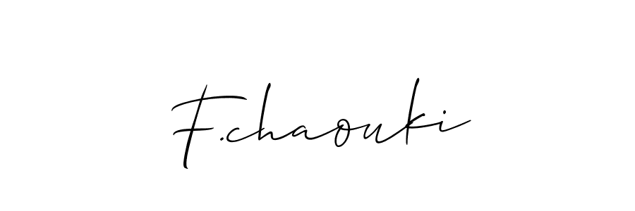 This is the best signature style for the F.chaouki name. Also you like these signature font (Allison_Script). Mix name signature. F.chaouki signature style 2 images and pictures png