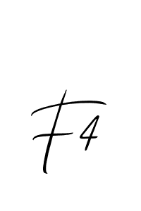 Best and Professional Signature Style for F4. Allison_Script Best Signature Style Collection. F4 signature style 2 images and pictures png