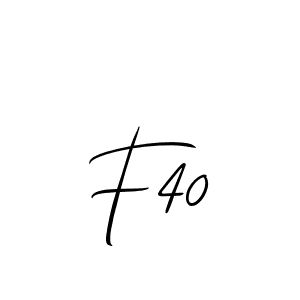 How to make F40 signature? Allison_Script is a professional autograph style. Create handwritten signature for F40 name. F40 signature style 2 images and pictures png