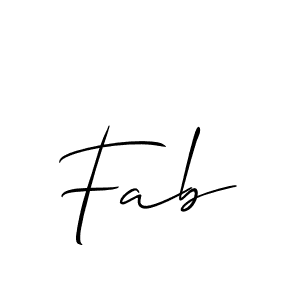 Check out images of Autograph of Fab name. Actor Fab Signature Style. Allison_Script is a professional sign style online. Fab signature style 2 images and pictures png