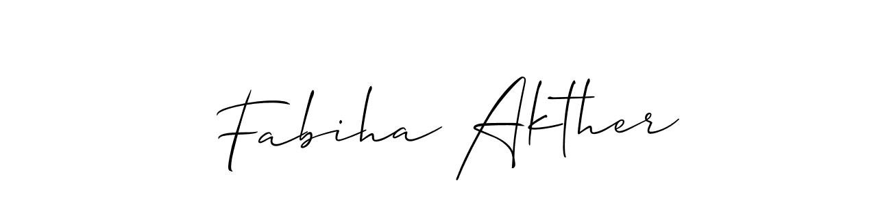How to Draw Fabiha Akther signature style? Allison_Script is a latest design signature styles for name Fabiha Akther. Fabiha Akther signature style 2 images and pictures png