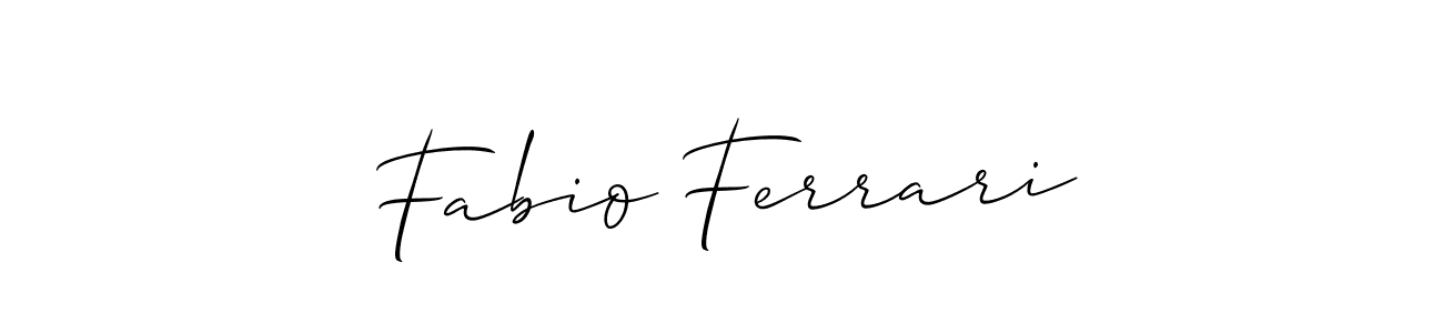 It looks lik you need a new signature style for name Fabio Ferrari. Design unique handwritten (Allison_Script) signature with our free signature maker in just a few clicks. Fabio Ferrari signature style 2 images and pictures png
