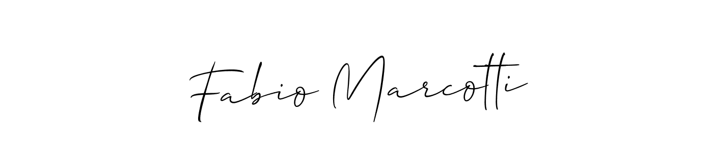 This is the best signature style for the Fabio Marcotti name. Also you like these signature font (Allison_Script). Mix name signature. Fabio Marcotti signature style 2 images and pictures png