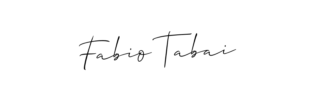How to Draw Fabio Tabai signature style? Allison_Script is a latest design signature styles for name Fabio Tabai. Fabio Tabai signature style 2 images and pictures png