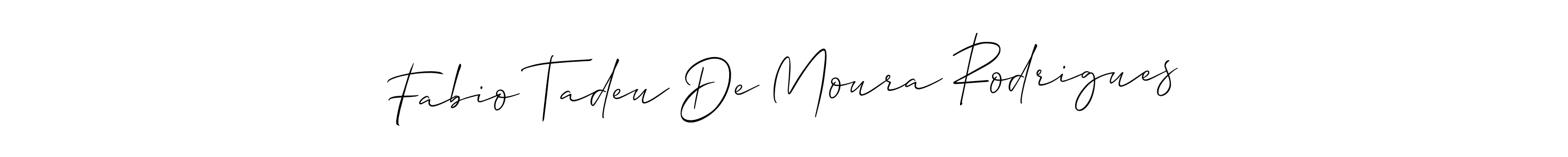 You can use this online signature creator to create a handwritten signature for the name Fabio Tadeu De Moura Rodrigues. This is the best online autograph maker. Fabio Tadeu De Moura Rodrigues signature style 2 images and pictures png