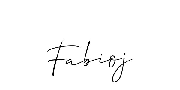 Similarly Allison_Script is the best handwritten signature design. Signature creator online .You can use it as an online autograph creator for name Fabioj. Fabioj signature style 2 images and pictures png