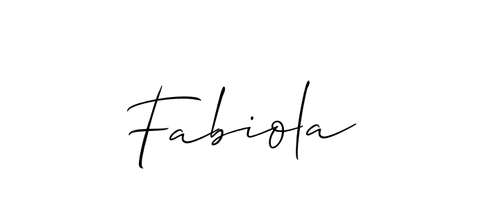 Make a short Fabiola signature style. Manage your documents anywhere anytime using Allison_Script. Create and add eSignatures, submit forms, share and send files easily. Fabiola signature style 2 images and pictures png