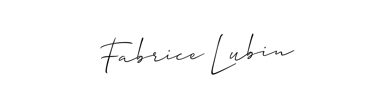 Make a beautiful signature design for name Fabrice Lubin. Use this online signature maker to create a handwritten signature for free. Fabrice Lubin signature style 2 images and pictures png