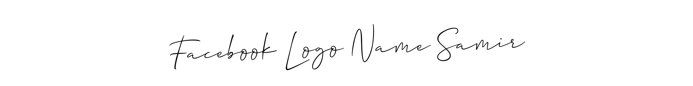 The best way (Allison_Script) to make a short signature is to pick only two or three words in your name. The name Facebook Logo Name Samir include a total of six letters. For converting this name. Facebook Logo Name Samir signature style 2 images and pictures png