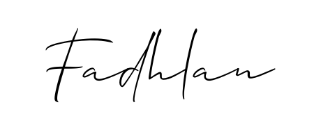 Create a beautiful signature design for name Fadhlan. With this signature (Allison_Script) fonts, you can make a handwritten signature for free. Fadhlan signature style 2 images and pictures png