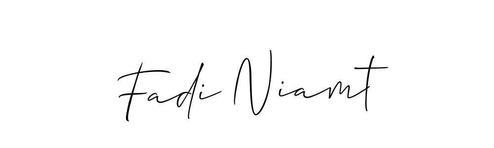 See photos of Fadi Niamt official signature by Spectra . Check more albums & portfolios. Read reviews & check more about Allison_Script font. Fadi Niamt signature style 2 images and pictures png
