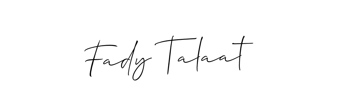 This is the best signature style for the Fady Talaat name. Also you like these signature font (Allison_Script). Mix name signature. Fady Talaat signature style 2 images and pictures png