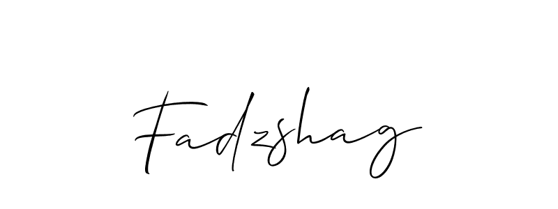 Best and Professional Signature Style for Fadzshag. Allison_Script Best Signature Style Collection. Fadzshag signature style 2 images and pictures png