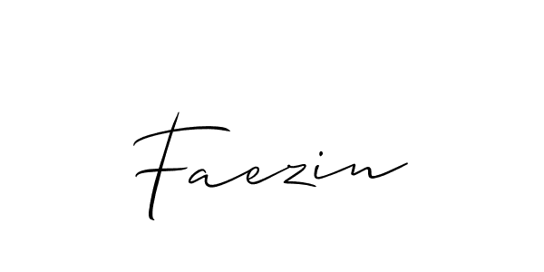 Check out images of Autograph of Faezin name. Actor Faezin Signature Style. Allison_Script is a professional sign style online. Faezin signature style 2 images and pictures png