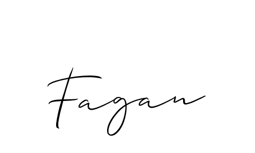 Fagan stylish signature style. Best Handwritten Sign (Allison_Script) for my name. Handwritten Signature Collection Ideas for my name Fagan. Fagan signature style 2 images and pictures png