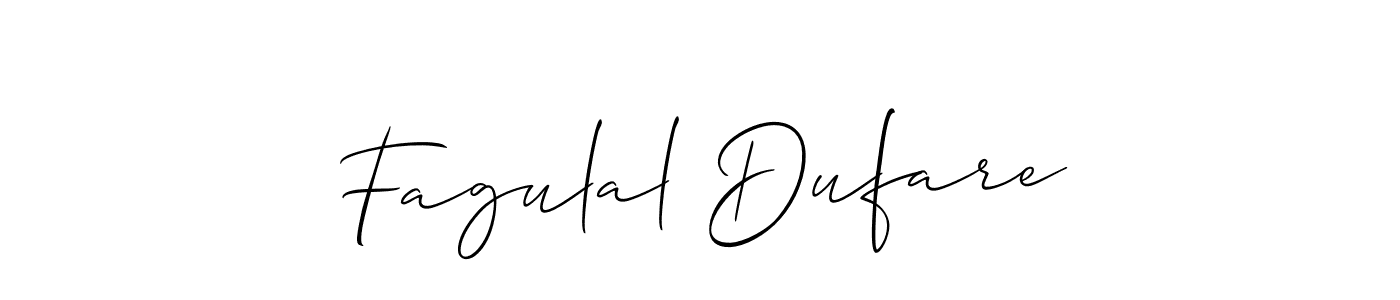 This is the best signature style for the Fagulal Dufare name. Also you like these signature font (Allison_Script). Mix name signature. Fagulal Dufare signature style 2 images and pictures png