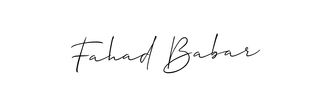 Similarly Allison_Script is the best handwritten signature design. Signature creator online .You can use it as an online autograph creator for name Fahad Babar. Fahad Babar signature style 2 images and pictures png