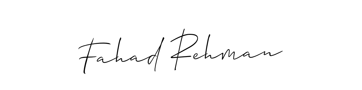 You should practise on your own different ways (Allison_Script) to write your name (Fahad Rehman) in signature. don't let someone else do it for you. Fahad Rehman signature style 2 images and pictures png