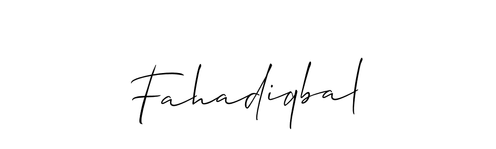 This is the best signature style for the Fahadiqbal name. Also you like these signature font (Allison_Script). Mix name signature. Fahadiqbal signature style 2 images and pictures png