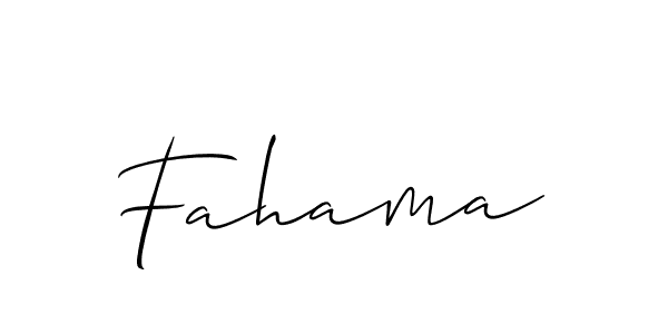 Once you've used our free online signature maker to create your best signature Allison_Script style, it's time to enjoy all of the benefits that Fahama name signing documents. Fahama signature style 2 images and pictures png