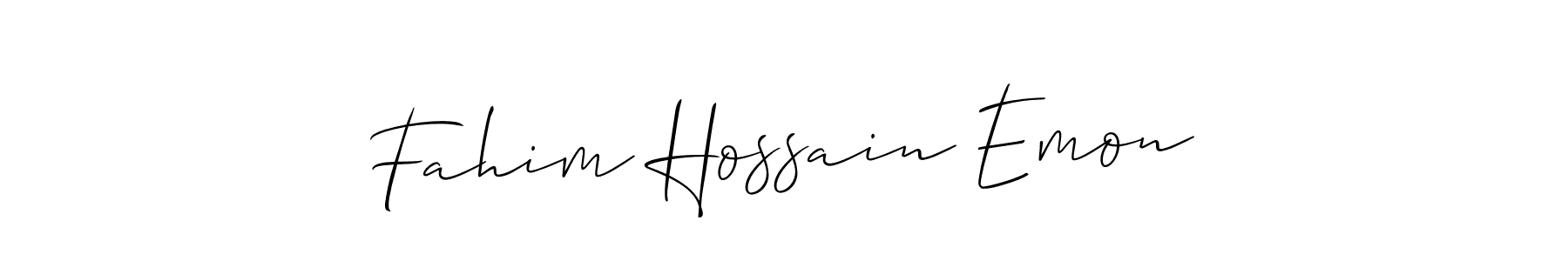 Once you've used our free online signature maker to create your best signature Allison_Script style, it's time to enjoy all of the benefits that Fahim Hossain Emon name signing documents. Fahim Hossain Emon signature style 2 images and pictures png