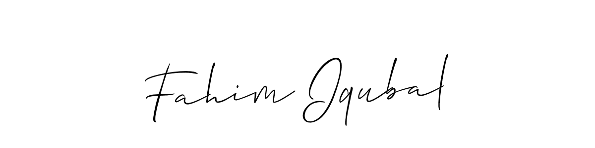 Make a beautiful signature design for name Fahim Iqubal. Use this online signature maker to create a handwritten signature for free. Fahim Iqubal signature style 2 images and pictures png