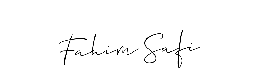 Allison_Script is a professional signature style that is perfect for those who want to add a touch of class to their signature. It is also a great choice for those who want to make their signature more unique. Get Fahim Safi name to fancy signature for free. Fahim Safi signature style 2 images and pictures png