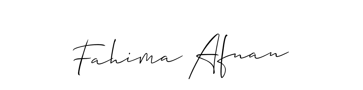 Make a beautiful signature design for name Fahima Afnan. Use this online signature maker to create a handwritten signature for free. Fahima Afnan signature style 2 images and pictures png