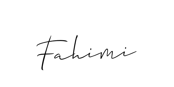 Also You can easily find your signature by using the search form. We will create Fahimi name handwritten signature images for you free of cost using Allison_Script sign style. Fahimi signature style 2 images and pictures png