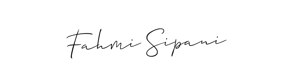 Here are the top 10 professional signature styles for the name Fahmi Sipani. These are the best autograph styles you can use for your name. Fahmi Sipani signature style 2 images and pictures png