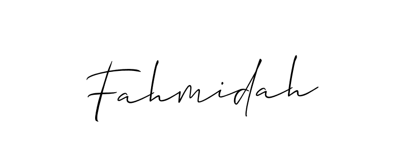 Here are the top 10 professional signature styles for the name Fahmidah. These are the best autograph styles you can use for your name. Fahmidah signature style 2 images and pictures png