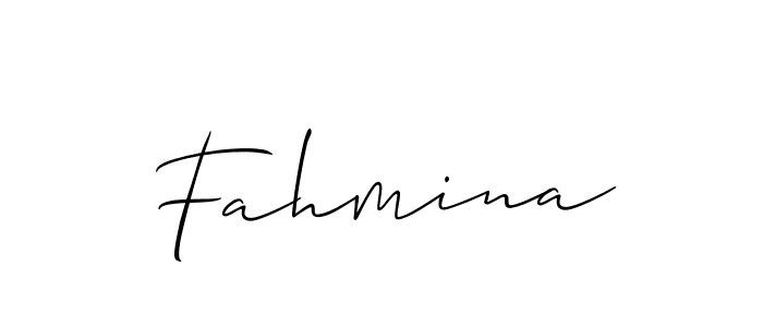 How to Draw Fahmina signature style? Allison_Script is a latest design signature styles for name Fahmina. Fahmina signature style 2 images and pictures png