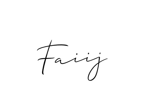 Best and Professional Signature Style for Faiij. Allison_Script Best Signature Style Collection. Faiij signature style 2 images and pictures png