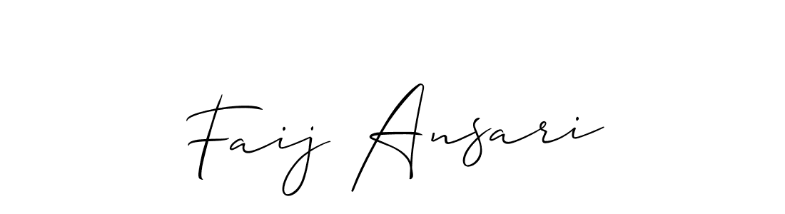 You can use this online signature creator to create a handwritten signature for the name Faij Ansari. This is the best online autograph maker. Faij Ansari signature style 2 images and pictures png