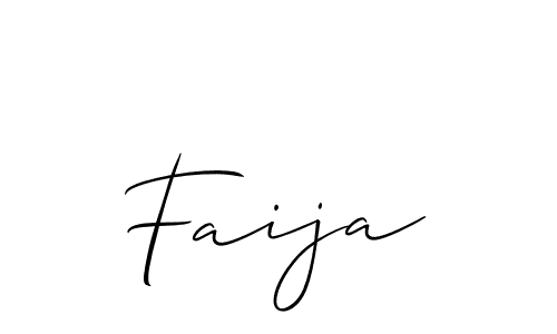 Similarly Allison_Script is the best handwritten signature design. Signature creator online .You can use it as an online autograph creator for name Faija. Faija signature style 2 images and pictures png