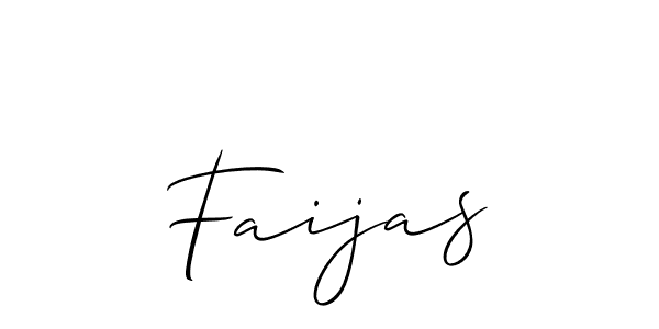 It looks lik you need a new signature style for name Faijas. Design unique handwritten (Allison_Script) signature with our free signature maker in just a few clicks. Faijas signature style 2 images and pictures png