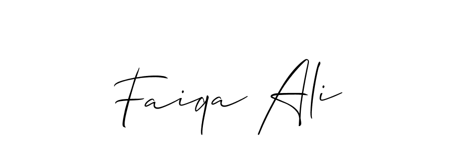 Once you've used our free online signature maker to create your best signature Allison_Script style, it's time to enjoy all of the benefits that Faiqa Ali name signing documents. Faiqa Ali signature style 2 images and pictures png