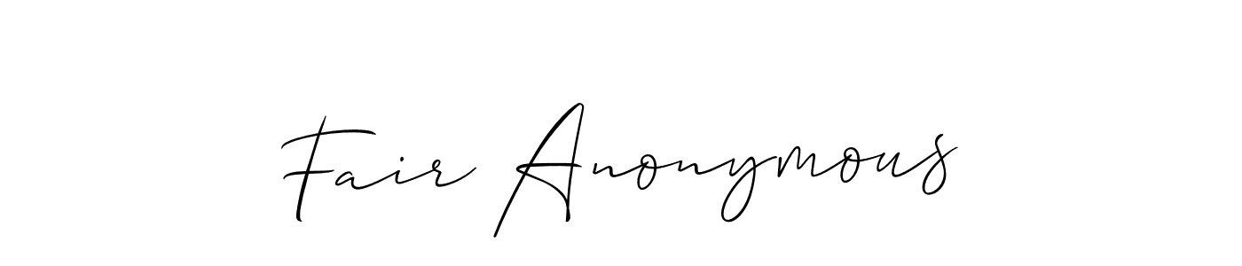 This is the best signature style for the Fair Anonymous name. Also you like these signature font (Allison_Script). Mix name signature. Fair Anonymous signature style 2 images and pictures png