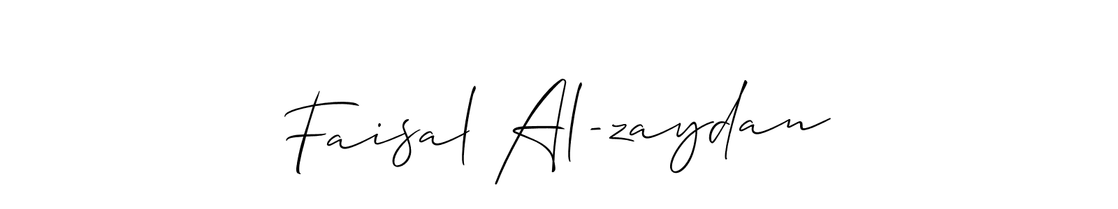 Also we have Faisal Al-zaydan name is the best signature style. Create professional handwritten signature collection using Allison_Script autograph style. Faisal Al-zaydan signature style 2 images and pictures png