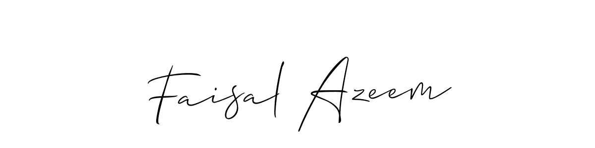 Similarly Allison_Script is the best handwritten signature design. Signature creator online .You can use it as an online autograph creator for name Faisal Azeem. Faisal Azeem signature style 2 images and pictures png
