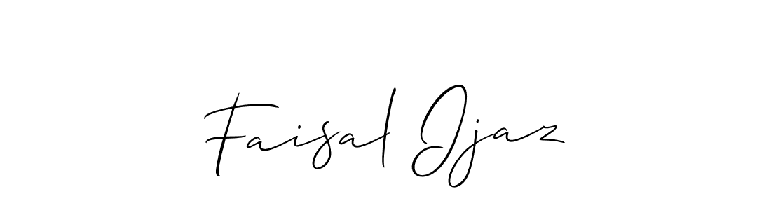 You can use this online signature creator to create a handwritten signature for the name Faisal Ijaz. This is the best online autograph maker. Faisal Ijaz signature style 2 images and pictures png