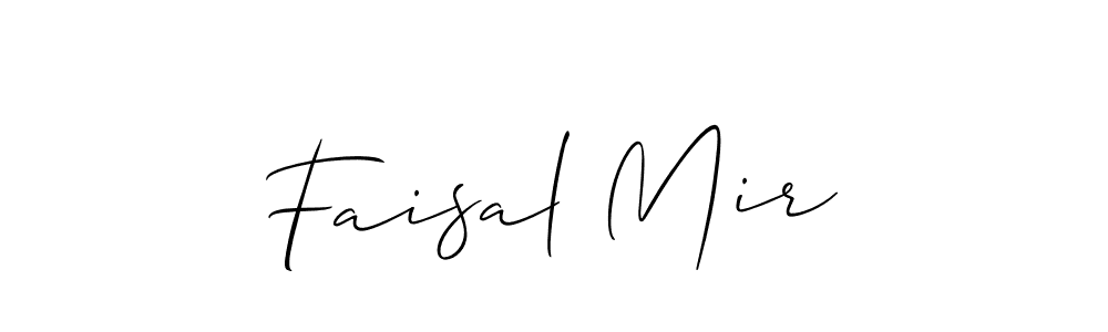 Make a beautiful signature design for name Faisal Mir. Use this online signature maker to create a handwritten signature for free. Faisal Mir signature style 2 images and pictures png