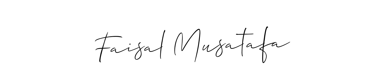 Best and Professional Signature Style for Faisal Musatafa. Allison_Script Best Signature Style Collection. Faisal Musatafa signature style 2 images and pictures png