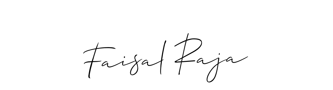 Also You can easily find your signature by using the search form. We will create Faisal Raja name handwritten signature images for you free of cost using Allison_Script sign style. Faisal Raja signature style 2 images and pictures png
