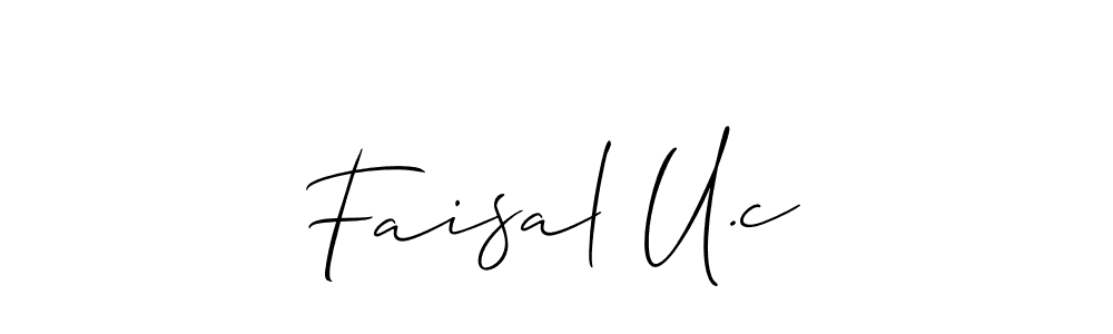 Check out images of Autograph of Faisal U.c name. Actor Faisal U.c Signature Style. Allison_Script is a professional sign style online. Faisal U.c signature style 2 images and pictures png